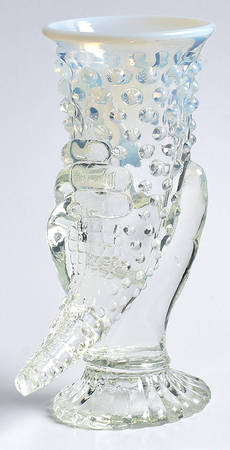 Hobnail French (Opalescent) Hand Vase