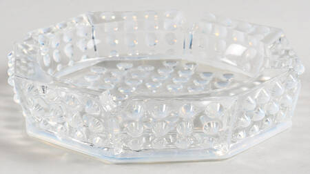 Hobnail French (Opalescent) Medium Octagonal Ashtray