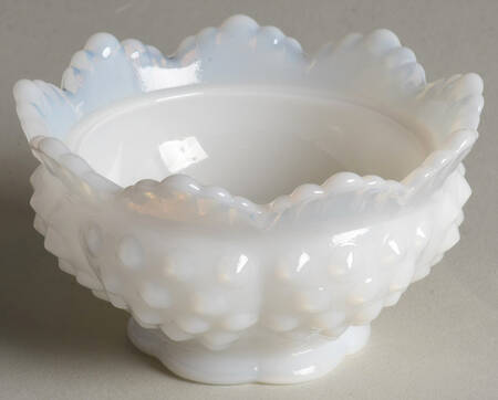 Hobnail French (Opalescent) Base for (2 Piece) Fairy Lamp by Fenton
