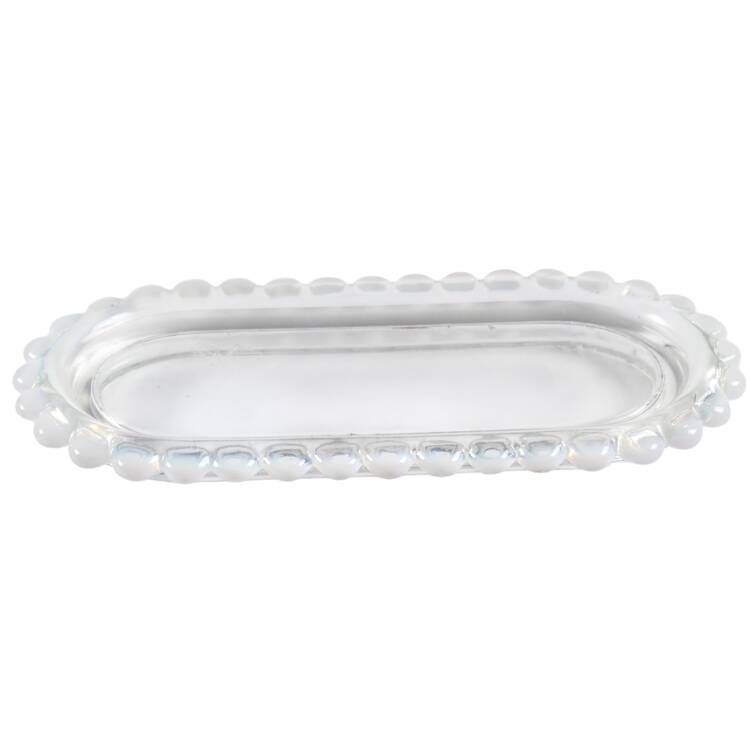 Hobnail French (Opalescent) 1/4 Pound Butter Dish, No Lid