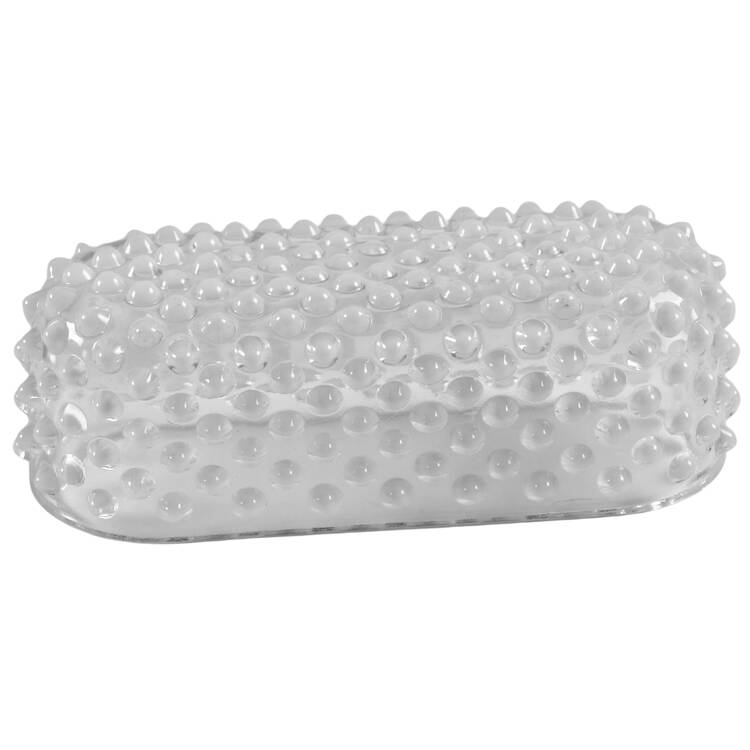 Hobnail French (Opalescent) Lid for 1/4 Pound Butter
