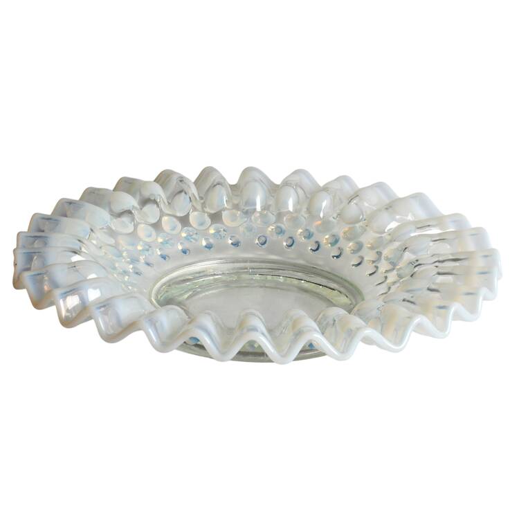 Hobnail French (Opalescent) 7" Bon Bon Plate