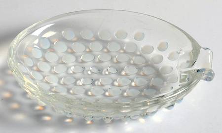 Hobnail French (Opalescent) Oval Ashtray