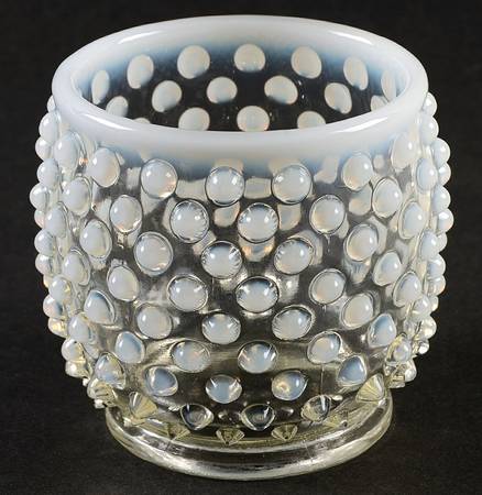 Hobnail French (Opalescent) Jam/Jelly No Lid by Fenton