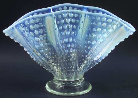 Hobnail French (Opalescent) Large Fan Vase
