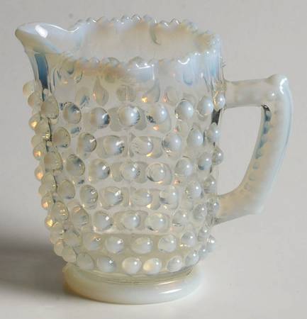 Hobnail French (Opalescent) Mini Creamer