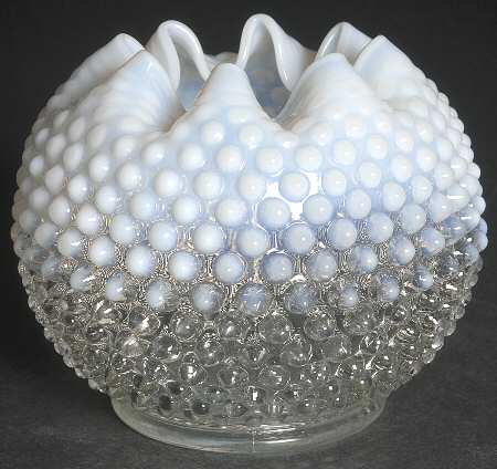 Hobnail French (Opalescent) 5" Rose Bowl