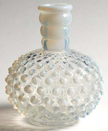 Hobnail French (Opalescent) Wrisley Cologne Bottle No Stopper