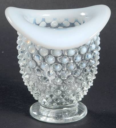 Hobnail French (Opalescent) 3" Miniature Vase