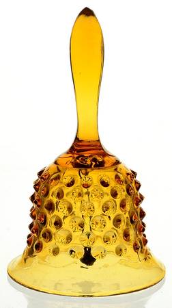 Hobnail Amber (Colonial Amber) 6" Bell