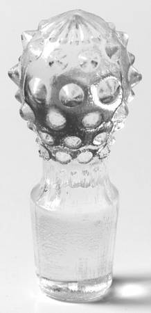 Hobnail Blue (Opalescent) Stopper for Oil Cruet