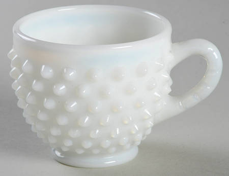 Hobnail Milk Glass #3847 Punch Cup