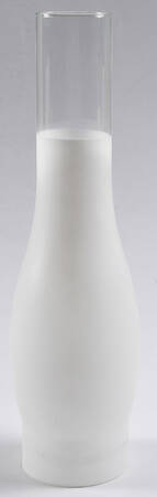 Hobnail Milk Glass Chimney for Gone with the Wind Lamp