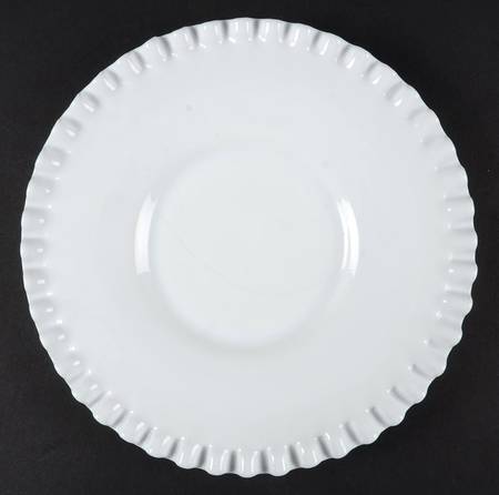 Hobnail Milk Glass Salad Plate