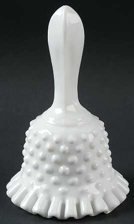 Hobnail Milk Glass 5" Bell