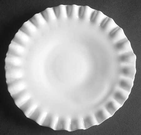 Hobnail Milk Glass Underplate for Jam/Jelly