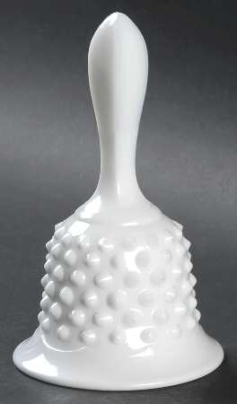 Hobnail Milk Glass 5" Bell