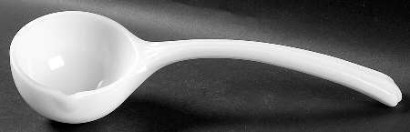 Hobnail Milk Glass #9520 Punch Ladle