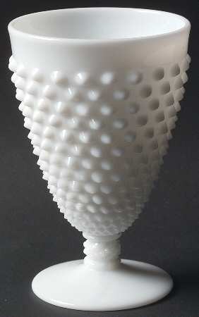 Hobnail Milk Glass Iced Tea