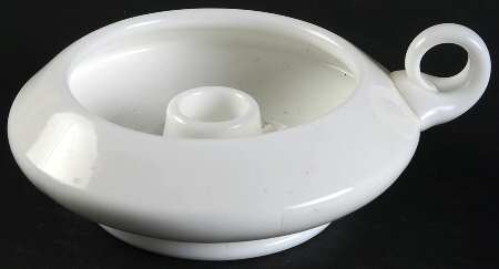 Hobnail Milk Glass Base for Hurricane Lamp