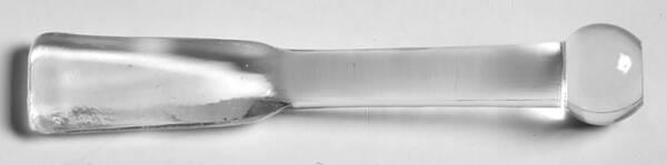Hobnail Topaz (Opalescent) Mustard Spoon