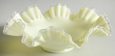 Ivory Crest 10" Round Crimped Bowl
