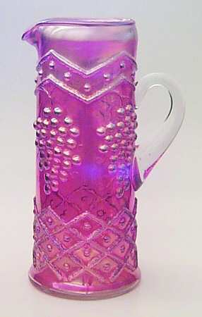 Lattice and Grape Marigold Pitcher