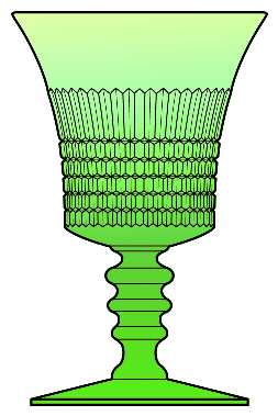 Lincoln Inn Green (Opalescent) by Fenton