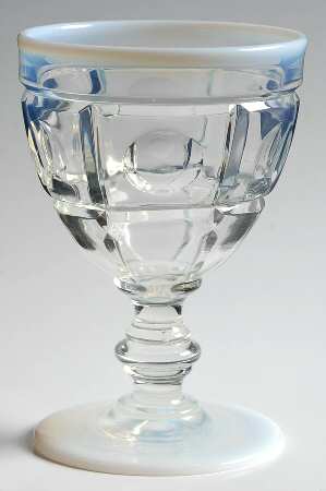 Plymouth French (Opalescent) Water Goblet