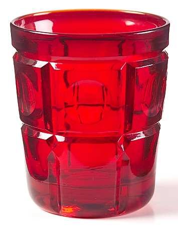Plymouth Ruby 7 Oz Flat Tumbler