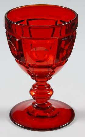 Plymouth Ruby Wine Glass