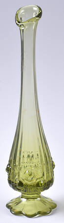 Rose Green 9" Bud Vase