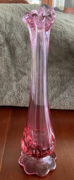 Rose Colonial Pink 9" Bud Vase