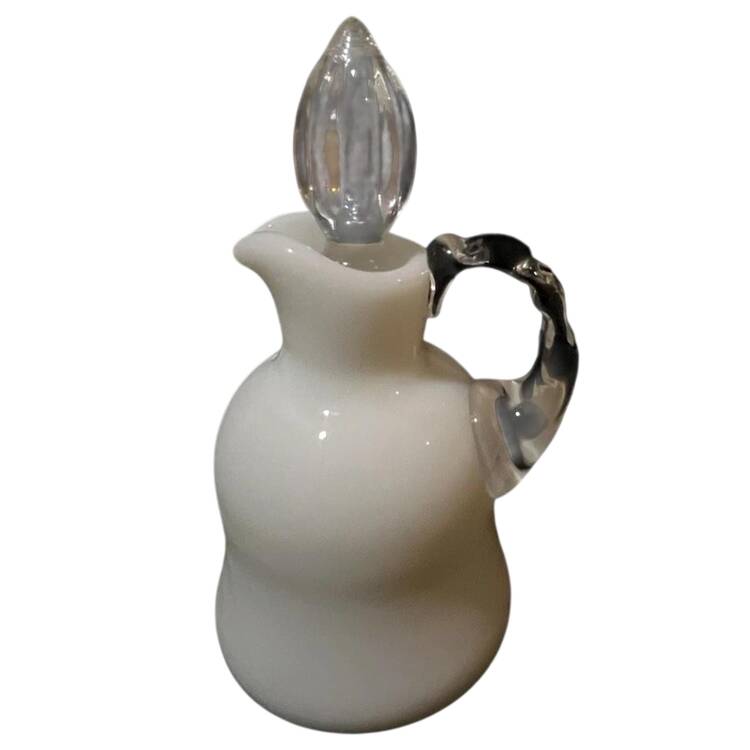 Silver Crest Oil Cruet & Stopper