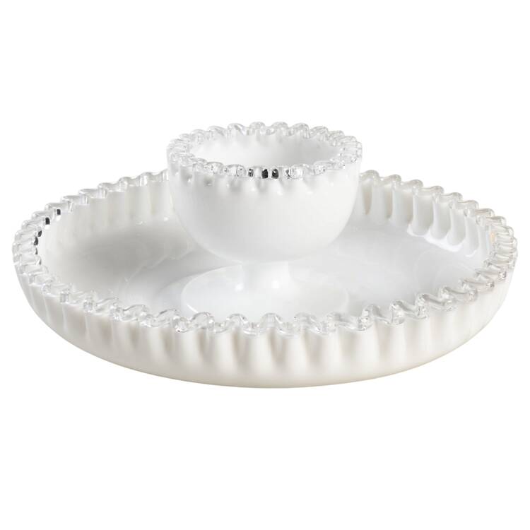 Silver Crest Chip & Dip Set
