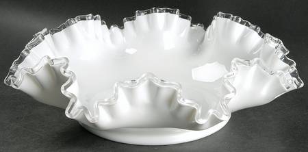 Silver Crest 9" Round Bowl