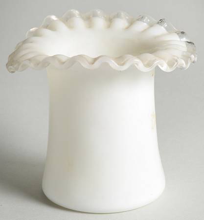 Silver Crest 3" Flare Crimped Topper (Top Hat)