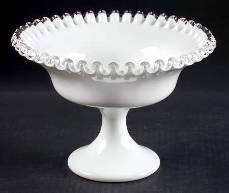 Silver Crest 8" Footed Round Bowl