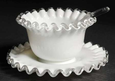 Silver Crest Mayonnaise Bowl, Underplate and Ladle