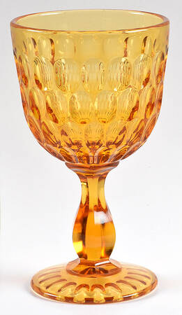 Thumbprint Colonial Amber Chalice