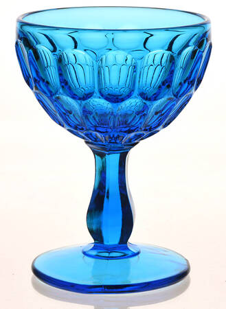 Thumbprint Colonial Blue Liquor Cocktail by Fenton