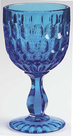 Thumbprint Colonial Blue Chalice