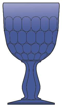 Thumbprint Colonial Blue