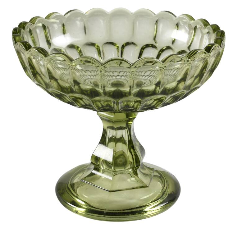 Thumbprint Colonial Green Anniversary Bowl No Lid
