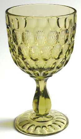 Thumbprint Colonial Green Chalice