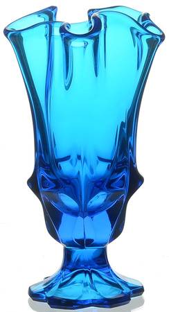 Valencia Blue 5"- 8"Handkerchief Vase by Fenton