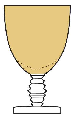 4020 Amber (Topaz Bowl)