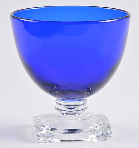 4020 Cobalt Blue Low Sherbet