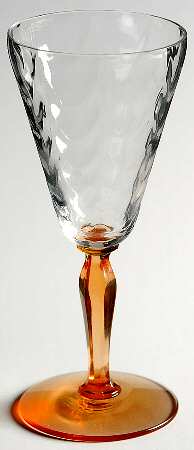 5082-5282 Amber(Not Iridized) Wine Glass
