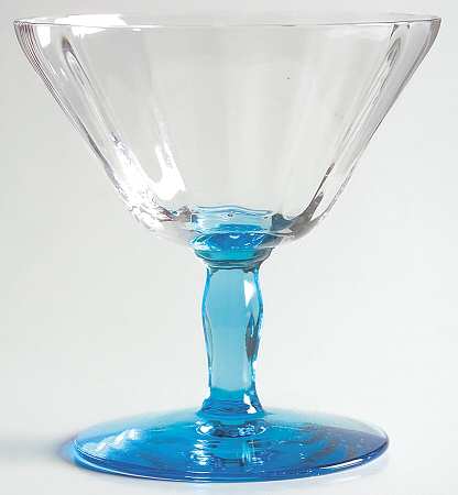 5082-5282 Blue (Electric Blue Stem) Low Sherbet